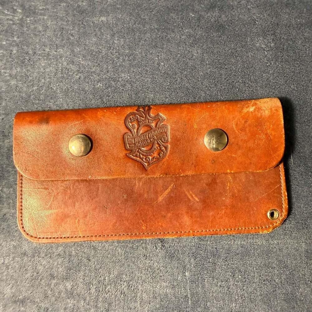 Harley-Davidson Vintage Biker Trucker Leather Wallet